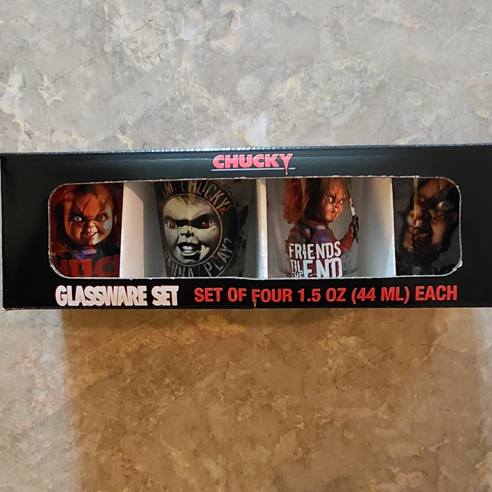 Chucky Shotglass set